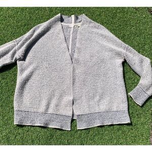 Sleeping On Snow Wool Alpaca Cocoon Hygge ANTHROPOLOGIE Open Cardigan SWEATER sz